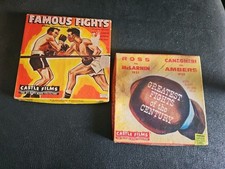 2 8mm Castle Films. Famous Fights & Greatest Fights of the Century Vintage   