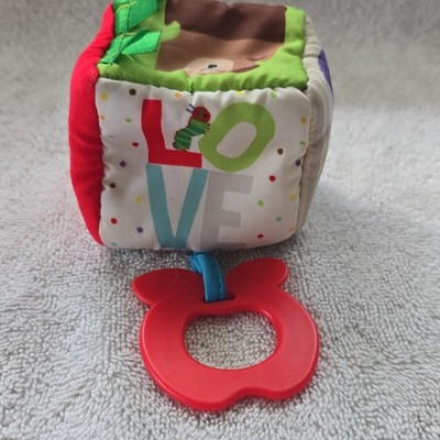 Eric Carle theme Baby Toy Cube Multicolor Unisex Fruit Design Sensory Play