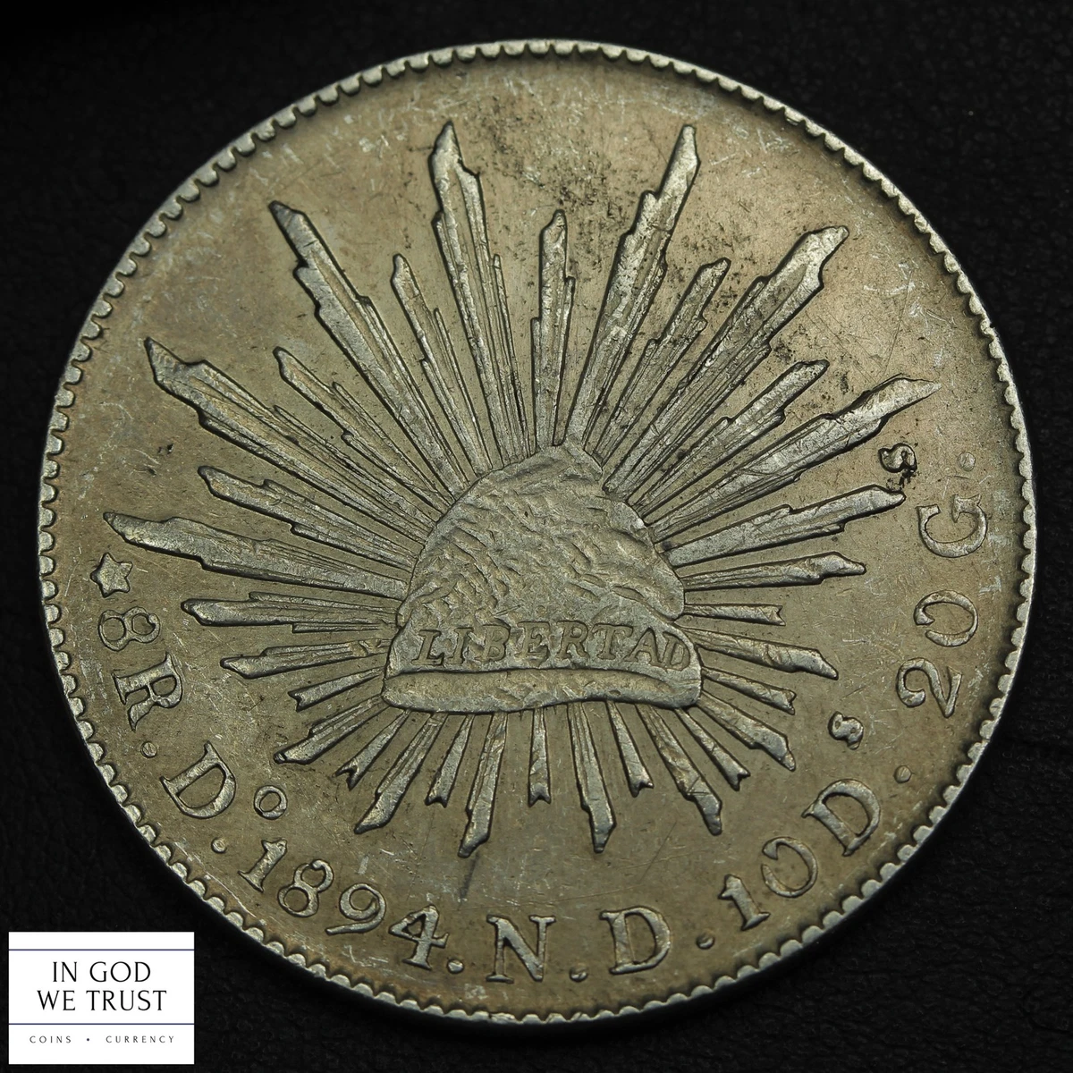 1894 Year Silver Mexican Coins for sale | eBay