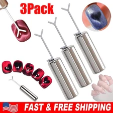 3PC Heart Magnet for Cat Eye Gel Polish, Cat Eye Magnetic Nail Art Tool 2025 NEW