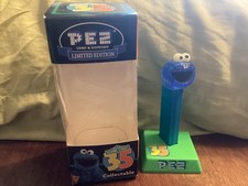PEZ 2003 Sesame Street 35 Year Crystal Candy Dispenser
