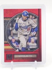 MOOKIE BETTS 2025 TOPPS MUSEUM COLLECTION RED /75 #63 DODGERS Q3329