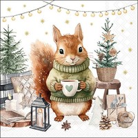 Ambiente Serviette Wooly 20 StüCk 33X33 Cm Tischdeko Papierservietten