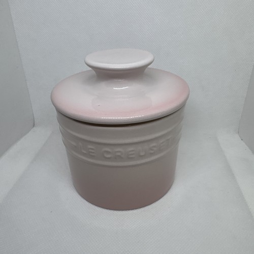 Le Creuset 170ml Butter Crock Shell Pink Stoneware - Picture 10 of 10