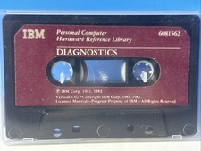 IBM 1982 PC Computer Hardware Reference Library Diagnostics Cassette 6081562 VTG