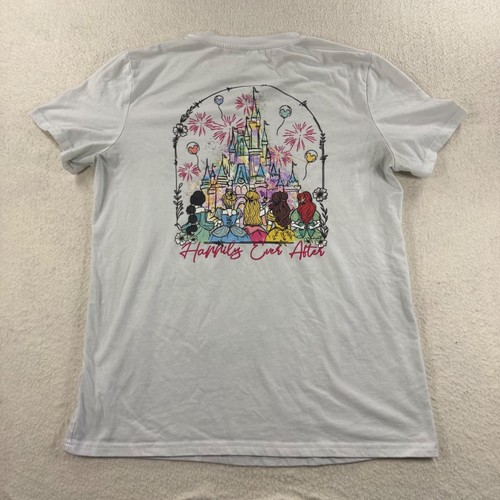 Camiseta Gráfica Disney Princess Era Happily Ever After Para Mujer Talla M Parque Temático - Imagen 3 de 6
