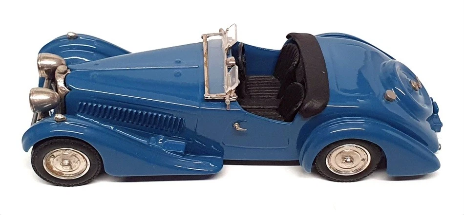 Western Models 1/43 Scale WMS39 - 1938 Bugatti 57 Corsica Tourer - Blue - Image 4 of 4