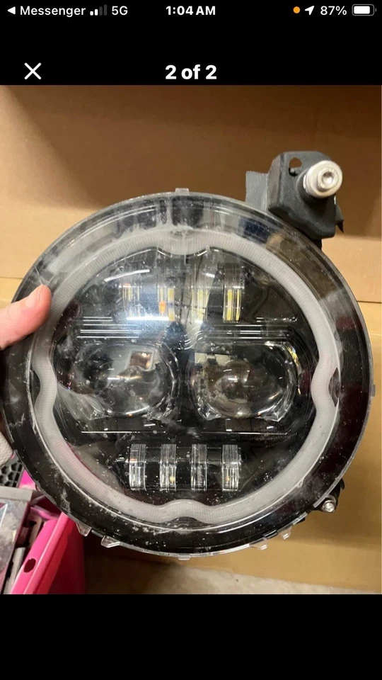 Faros LED OEM Jeep Wrangler JL/Gladiator JT - Par (Mopar de fábrica) Foto 2 de 2