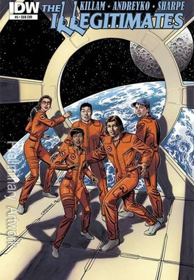 Illegitimates, The #5A VF/NM; IDW | Jerry Ordwy Sub - w/Bag+Board