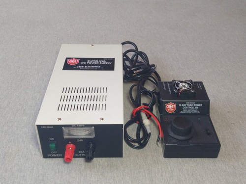Crest Electronics Schaltnetzteil DC 55468 mit 10 AMP Controller 55401 ~TS