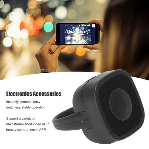 Remote Control Page Turner Charging Bt Video Scrolling Ring Fingertip Cont HOM - Photo 12 sur 12