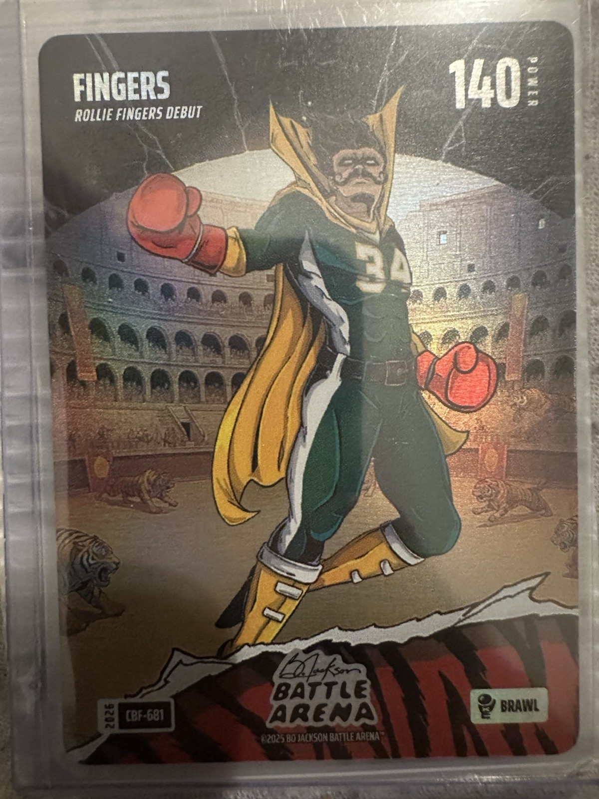 2026 Battle Arena Fingers Brawl 140 Power