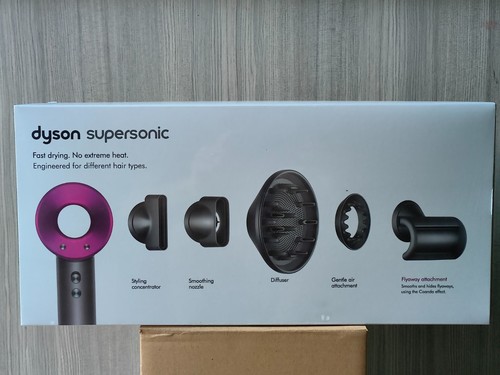 Dyson Supersonic Hair Dryer - Anthracite/Fuchsia Sealed HD08 - Picture 2 of 5