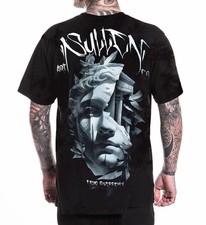 SULLEN CLOTHING FABIO GUERREIRO BLACK CRYSTAL WASH PREMIUM T-SHIRT