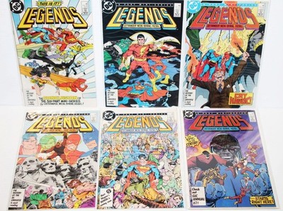 Legends #1-6: Complete Set 1st Amanda Waller, Suicide Squad, JLA DC Comics 1986