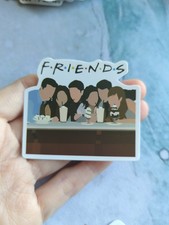 Friends Tv Show, Sticker, Cast, Rachel, Monica, Phoebe, Joey, Chandler, Ross