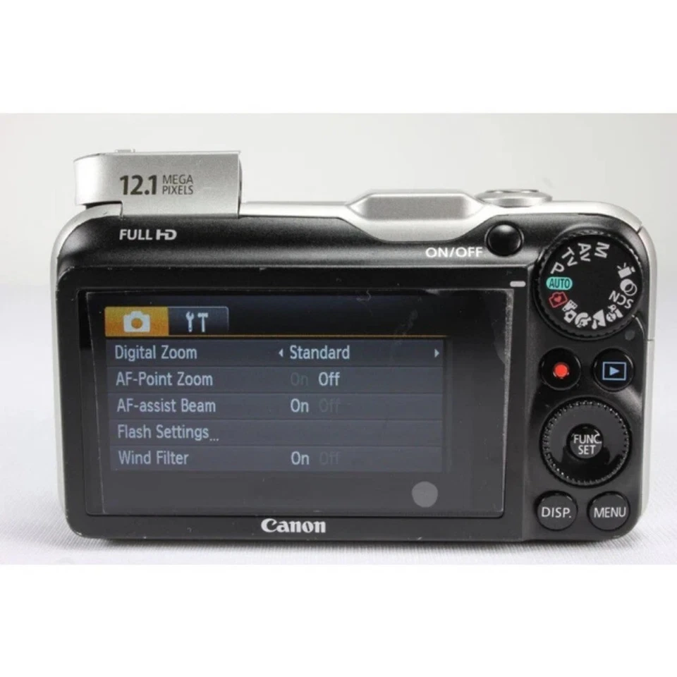 Canon PowerShot SX230 HS Schwarz 12,1 MP CMOS-Digitalkamera 14-facher Bildzoom - Bild 2 von 4