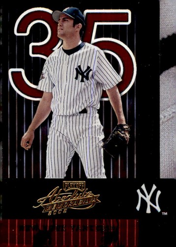 2002 Playoff Absolute Memorabilia Mike Mussina #94 card