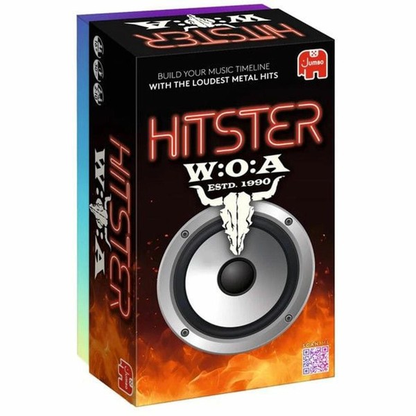 Jumbo Hitster Wacken Open Air Musik Partyspiel Ratespiel Ab 16 Jahren 1110100956-image