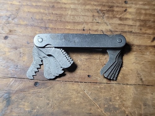Vintage Starrett No.40 Parallel Machinist Clamp & Lufkin No. 36 Machinist Lot - Picture 5 of 11