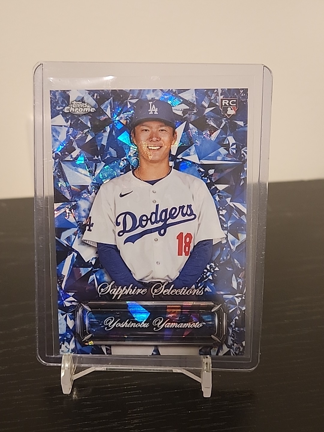 2024 Topps Chrome Sapphire Selections Yoshinobu Yamamoto #SS-8 RC Dodgers