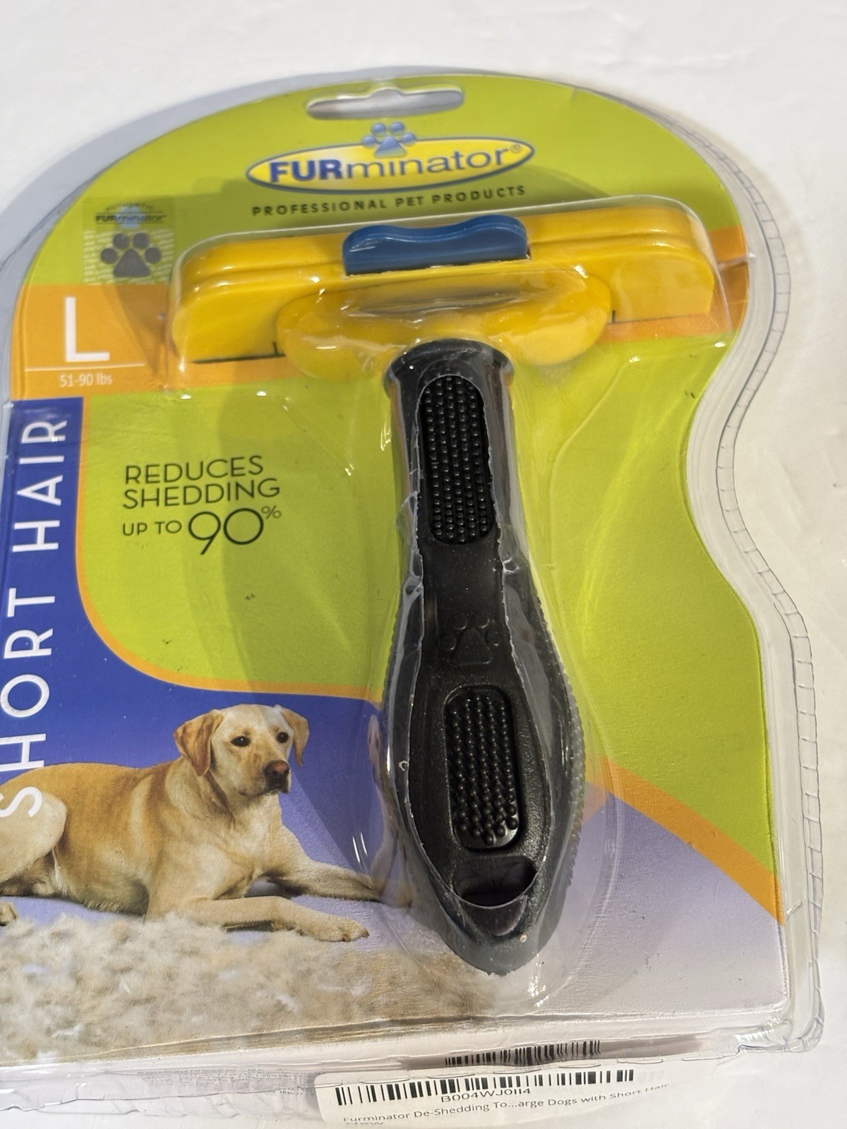 FURminator Short Hair Dog Deshedding Tool Large 51&ndash;90 lbs 
