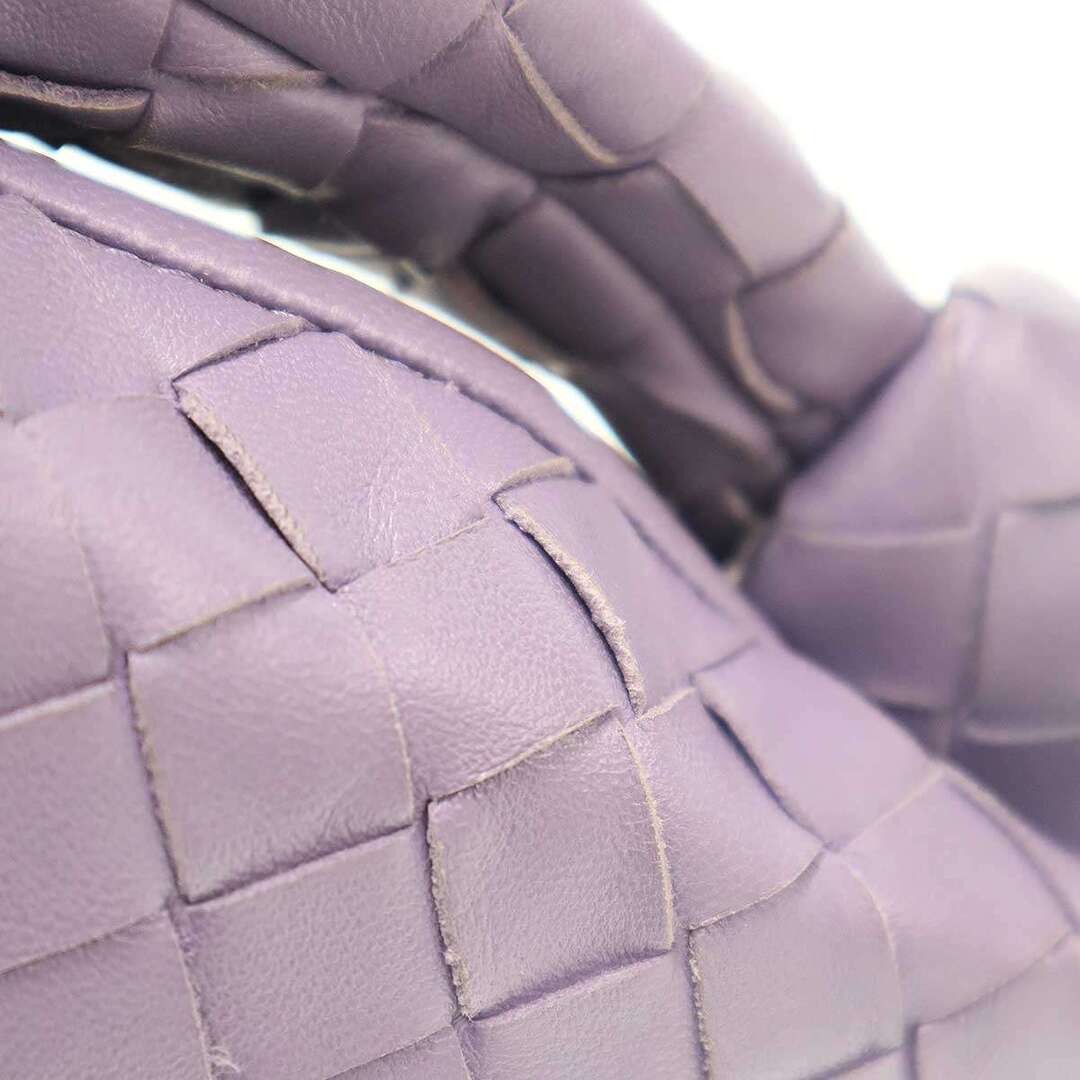 BOTTEGA VENETA Jodie Mini Bag Intrecciato Handbag Purple Used MESC-0 thumbnail 8