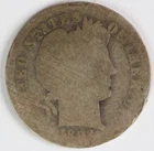 1892 S Barber Dime