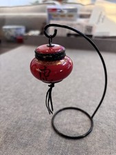 Rochard Limoges Chinese Lantern On Stand, "Travel and Monuments" series, RARE