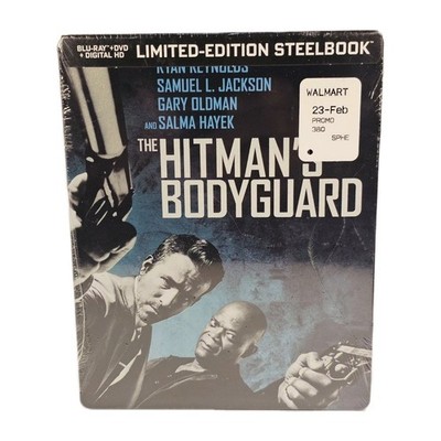 The Hitman's Bodyguard Blu-ray Limited Edition Steel Book New Sealed