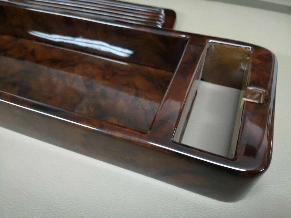 For Mercedes Benz W113 Wood Trim Set 250sl 230-280sl Pagoda Ebony Burl Makkasar - Изображение 2 из 4