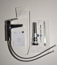 Grohe Bathroom Faucet Brass Chrome 1-Hole 1-Handle 1.2GPM 23990003