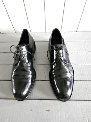 Derbies à lacets cuir noir P 38 Hugo Boss - Photo 1/4