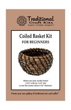 Traditional Craft Kits Coiled Basket Weaving Kit for Beginners ... USA FAST SHIP