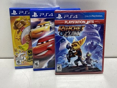 PlayStation 4 Bundle: Super Monkey Ball, Cars 3 & Ratchet and Clank