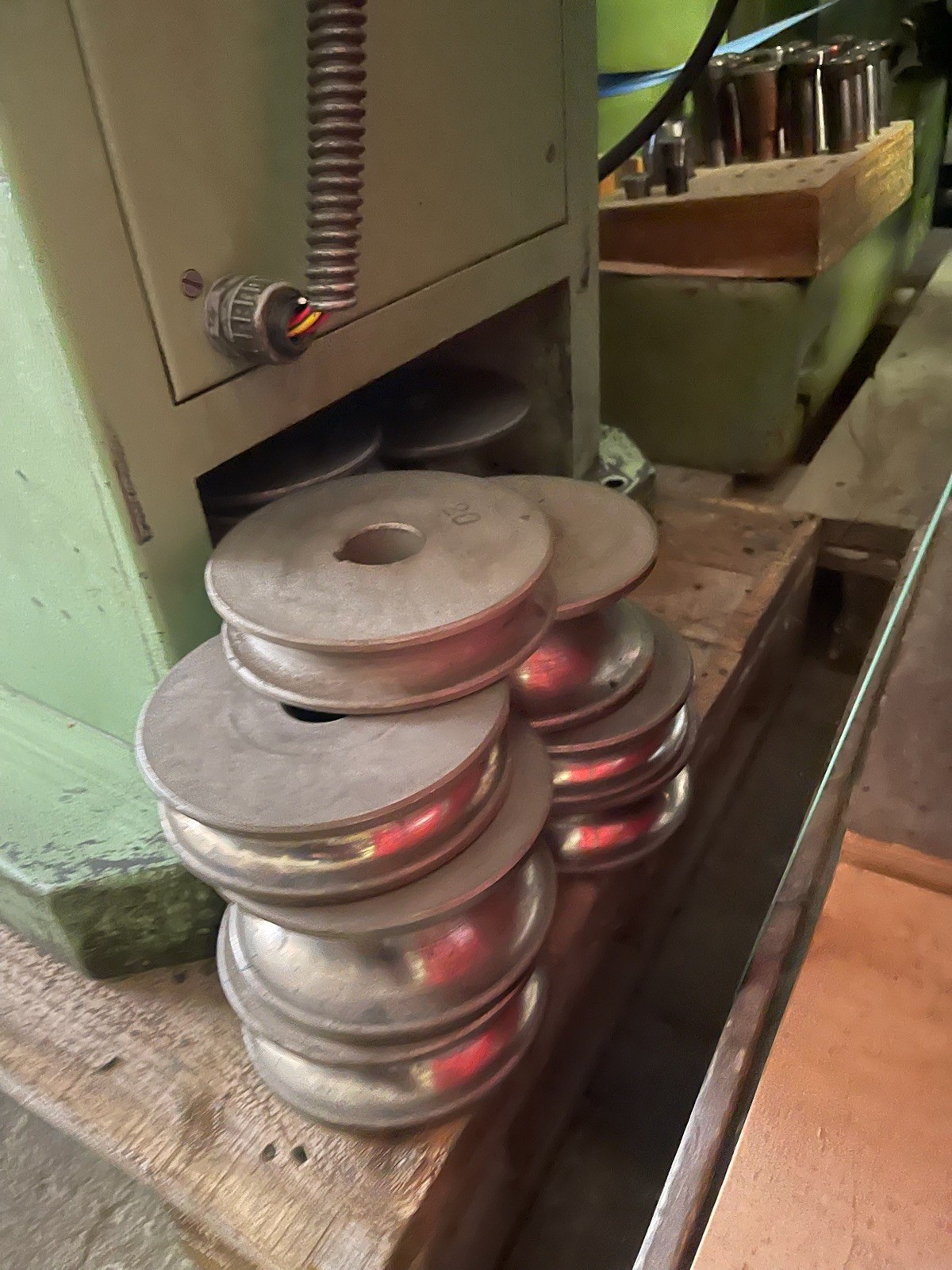 ZOPF / BPR CP 30 – 3-Walzen-Universalbiegemaschine  + 7 Walzensätze – Bild 4