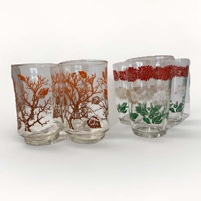 JUICE GLASSES-Bartlett Collins, Swanky Swigs And Others Lot Of 18