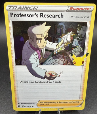 Celebrations #023/025 Professor's Research