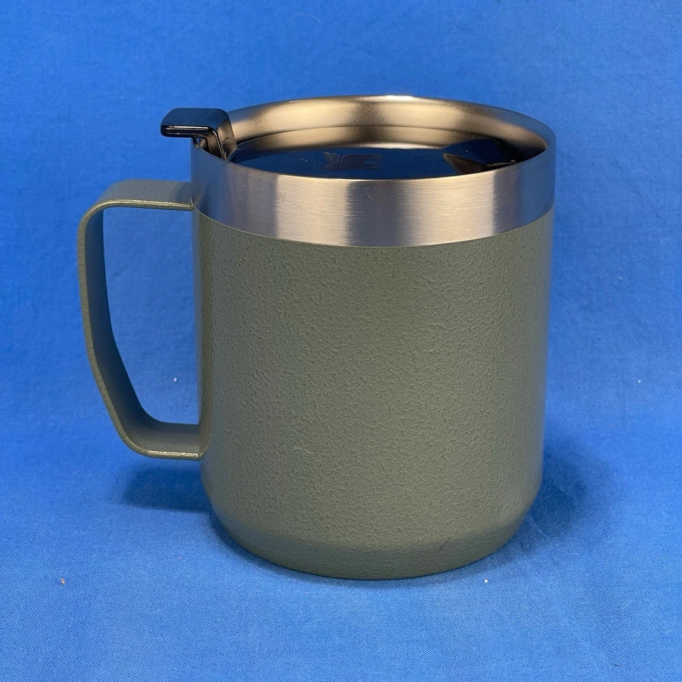 Stanley Classic Legendary Camp Mug Coffee Cup 12oz Hammertone Green (A) - Image 3 of 4