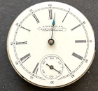 Antique Waltham Model 1891 Grade 64 Pocket Watch Movement Parts/Repair 0s 11j
