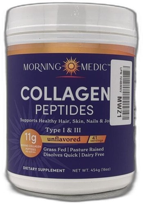 #ad *2026 1 31* Morning Medic Quick Dissolving Collagen Peptides Powder 16 ounce $14.99