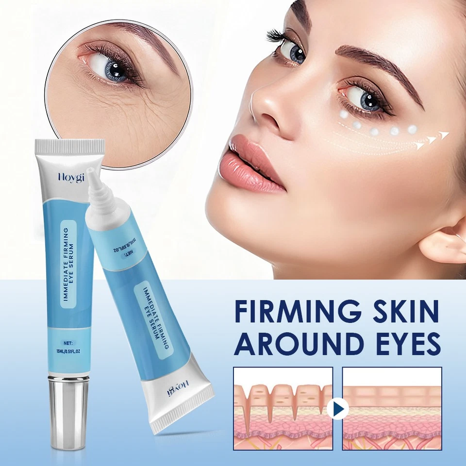 3Pack Firming Eye Serum for Rapid Reduces Under-Eye Bags, Wrinkles, Dark Circles - Image 3 of 4