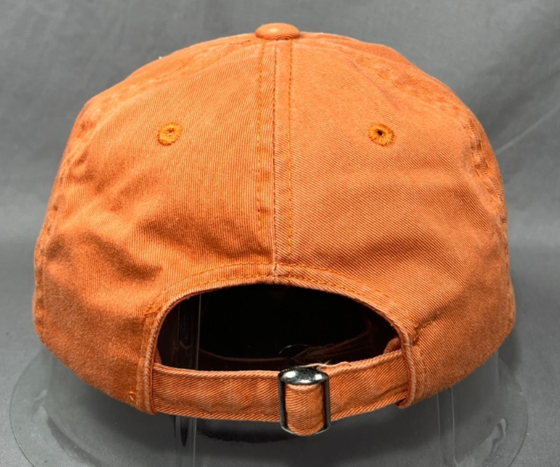 District Plain Solid Blank Strapback Hat Cap Oran… - image 4