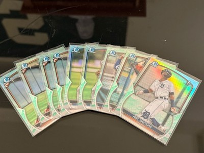 2023 Bowman LUNAR GLOW Chrome Refractor Singles YOU PICK + 2 Card Min Plz READ!