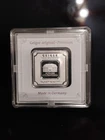 10 Gram Silver Bar GEIGER Original Premium in Square Capsule Assay .999 fine