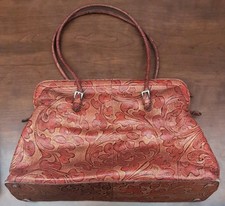 Wilson's Leather Pelle Studio Italian Leather Large Tote W/Detachable Coin Purse