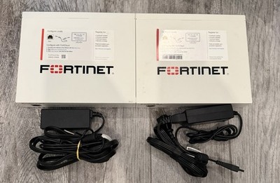 Lot Of 2 -Fortinet FortiGate FG-81E Network Security Firewall LAN Port Switch