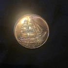 American Pacific Mint Clipper Ship Trade Unit 1 Troy oz .999 Fine Silver Round