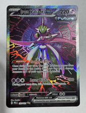 Pokemon Iron Valiant ex 157/131 SV Prismatic Evolutions SIR Holo 220 HP ENG