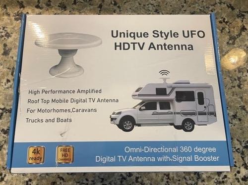 Antenna TV per camper ultra lungo raggio - antenna HDTV da esterno con ripetitore di segnale e 16 piedi - Foto 9 di 12